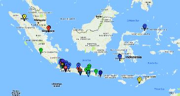Lokasi dan Peta (Google Map) Program Kelas Reguler Nomor